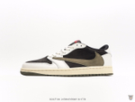 Кроссовки Travis Scott x Nike Air Jordan 1 Low "Sail Black"