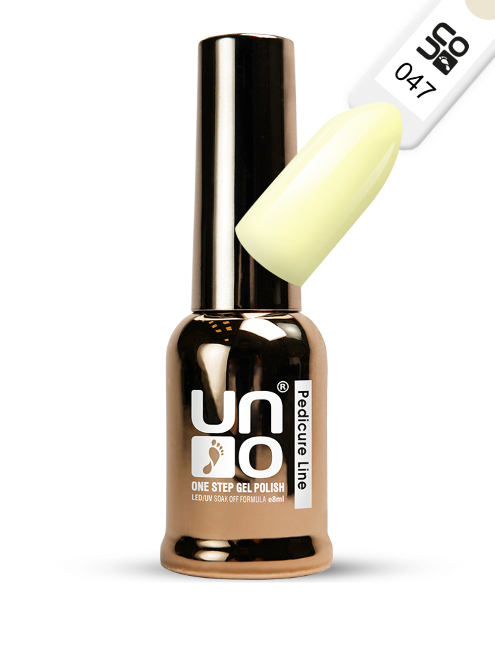 Uno гель-лак PEDICURE LINE 47, 8 мл