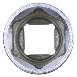 Головка торцевая стандартная шестигранная 1/2&quot;, 22 мм KING TONY 433522M