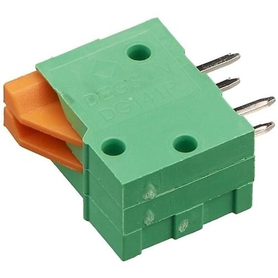 Нажимной клеммник DG141R-2.54-02P-14-00A(H) 2,54мм