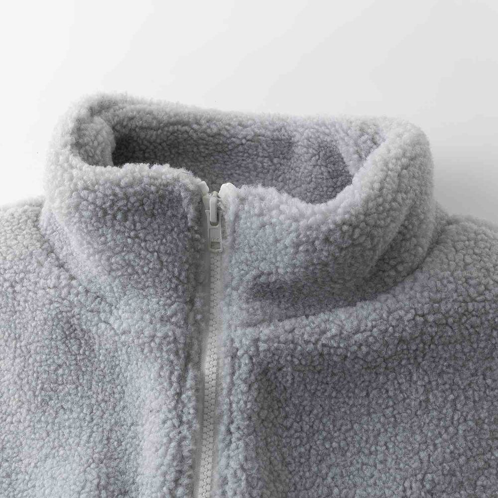 Куртка Ymkashix Furry Big Logo HTF серая/графитовая