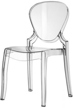 Стул прозрачный Queen Италия PEDRALI