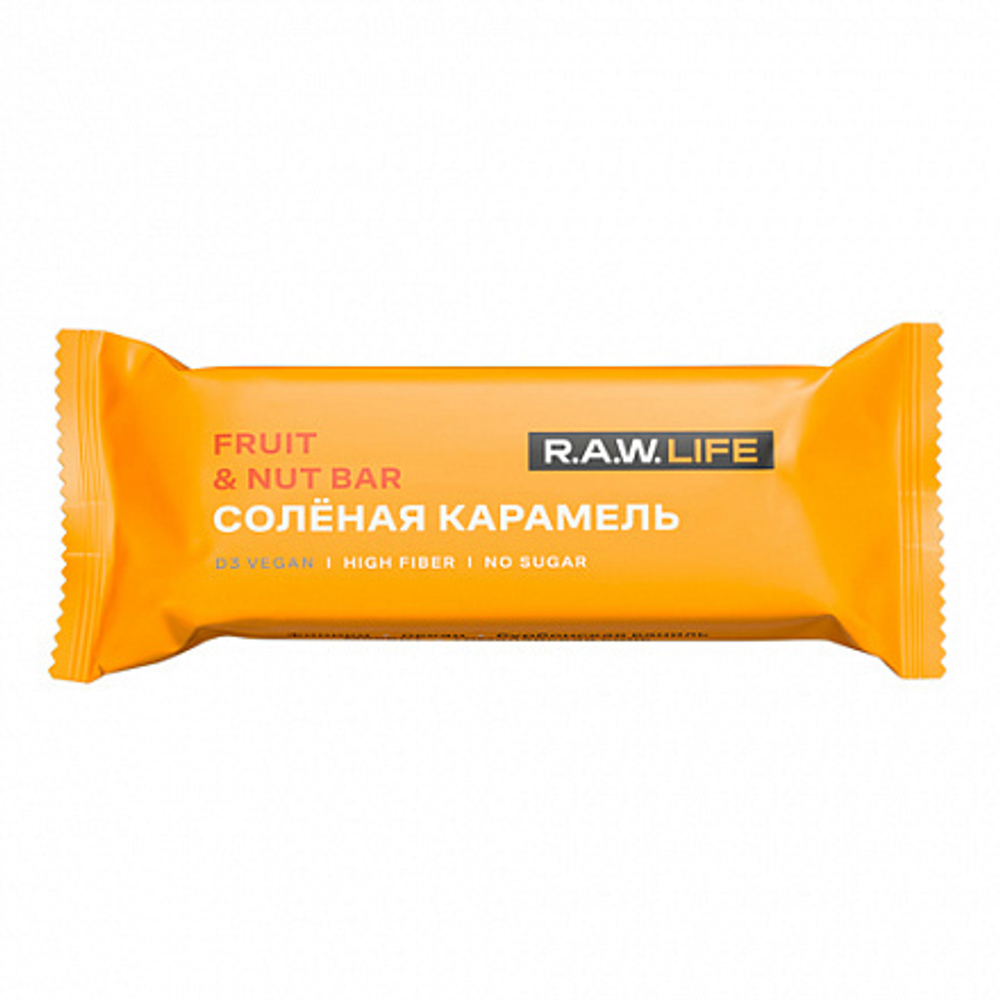R.A.W. LIFE Соленая карамель 15шт/уп