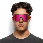 Очки солнцезащитные WHITELAB Unit "Black ink/Rose"