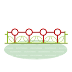 Ограждение металлическое Romana 303.04.00
