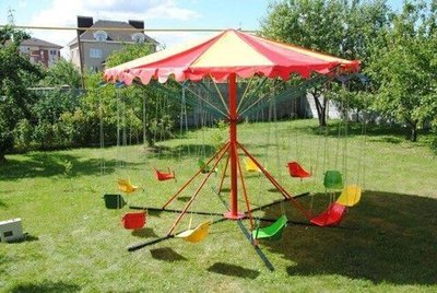 Цепочная карусель "Ветерок 2" грузоподъемность 50 кг/место