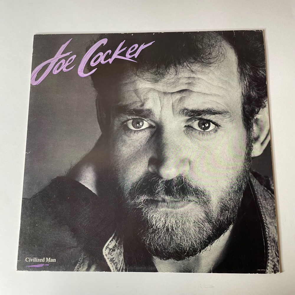 Винтажная виниловая пластинка LP Joe Cocker Civilized Man (Germany 1984) There Goes My Baby
