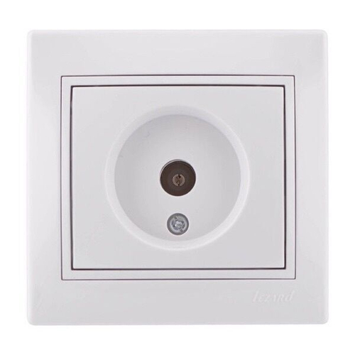 MIRA 701 0202 129 Розетка ТВ прох бел.с вст.с/у