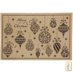 Салфетка на стол 45*30см «Новогодние игрушки»