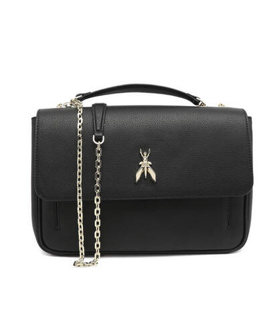 Кожаная сумка-мессенджер Patrizia Pepe - черный(8B0100 L001)