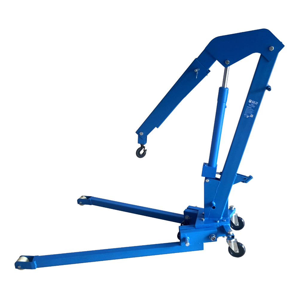 Гидравлический кран T62302 AE&T 2000 кг складной (низкий въезд)