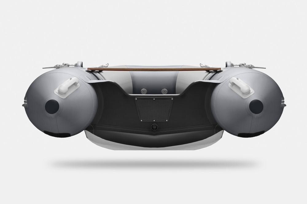 Надувная лодка GLADIATOR E350S светло-темносерый