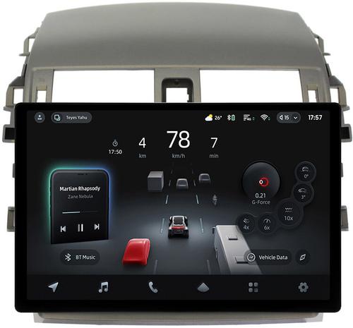 Магнитола для Toyota Corolla 150 2006-2013 (рамка тип 2) - Teyes CC4-PRO монитор 13" 2K QLED на Android 13, Быстрейшая, Snapdragon 778G, ИИ, CarPlay, DSP, 4G SIM-слот