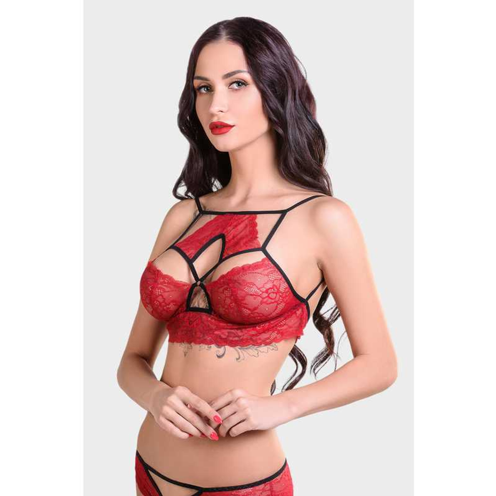 Бралетт кружевной удлиненный Erolanta Lingerie Collection