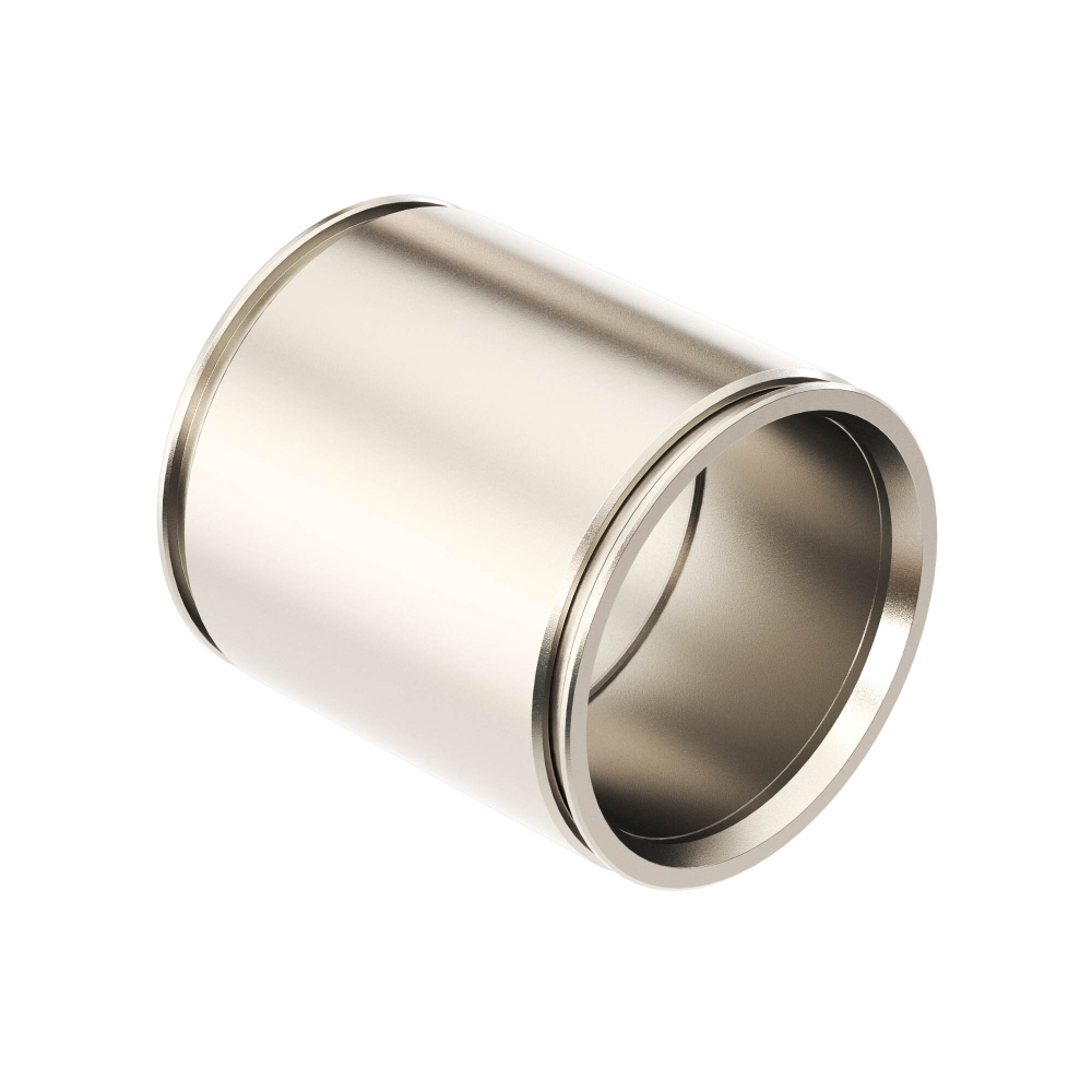 Муфта труба-труба д.63мм, IP66/IP67, никелированная латунь