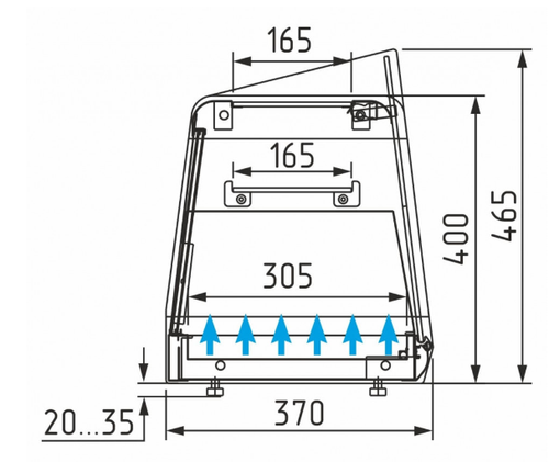 Холодильная витрина Carboma AZHA AC38 SM 1,8-11
