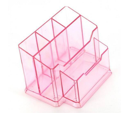 Органайзер Пилот прозрачно-розовый Pink House