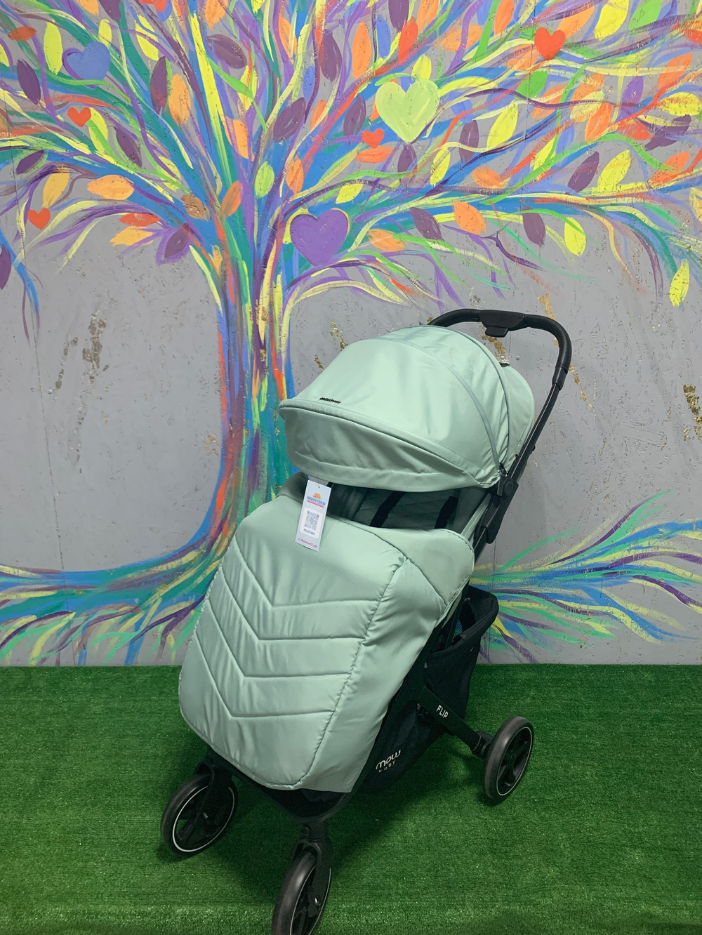 Коляска детская MOWBaby "FLIP" MB550 Mint