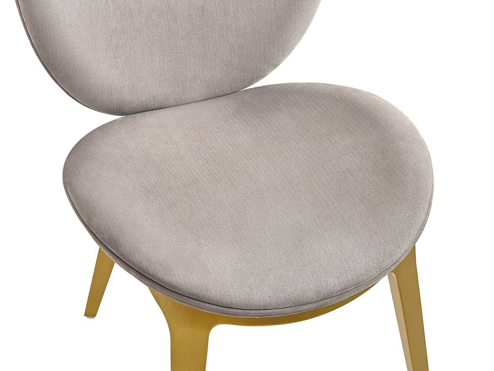 Стул CAVA GY8029 Astrid бежевый/нерж.сталь