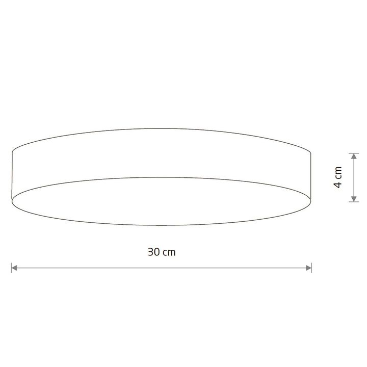 Потолочный cветильник Nowodvorski Lid Round Led Black 10410