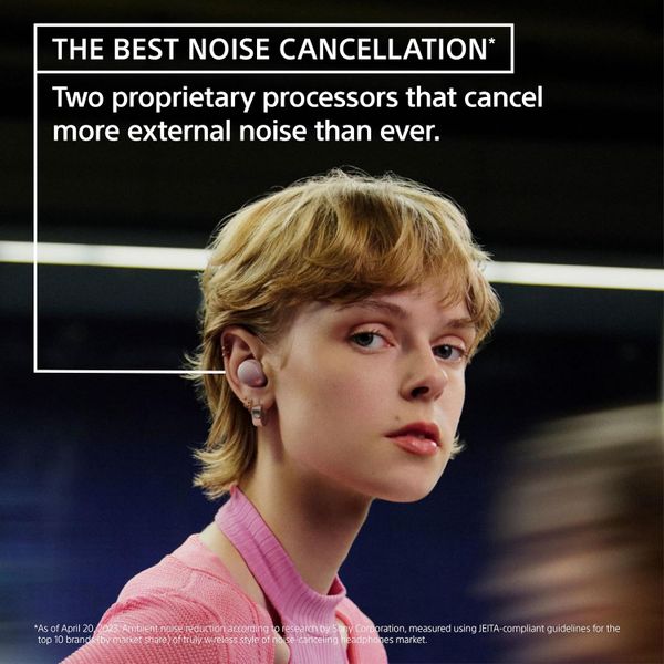Беспроводные наушники Sony WF-1000XM5 (2023), Розовый | Smoky Pink