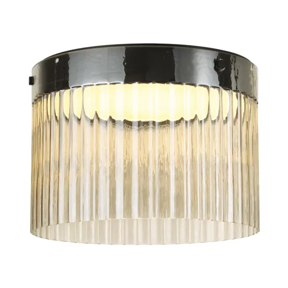 5047/24LC L-VISION ODL24 000 черный/светл.янтарный/металл/стекло Потолочный светильник LED 24W 4000К 2715Лм PILLARI