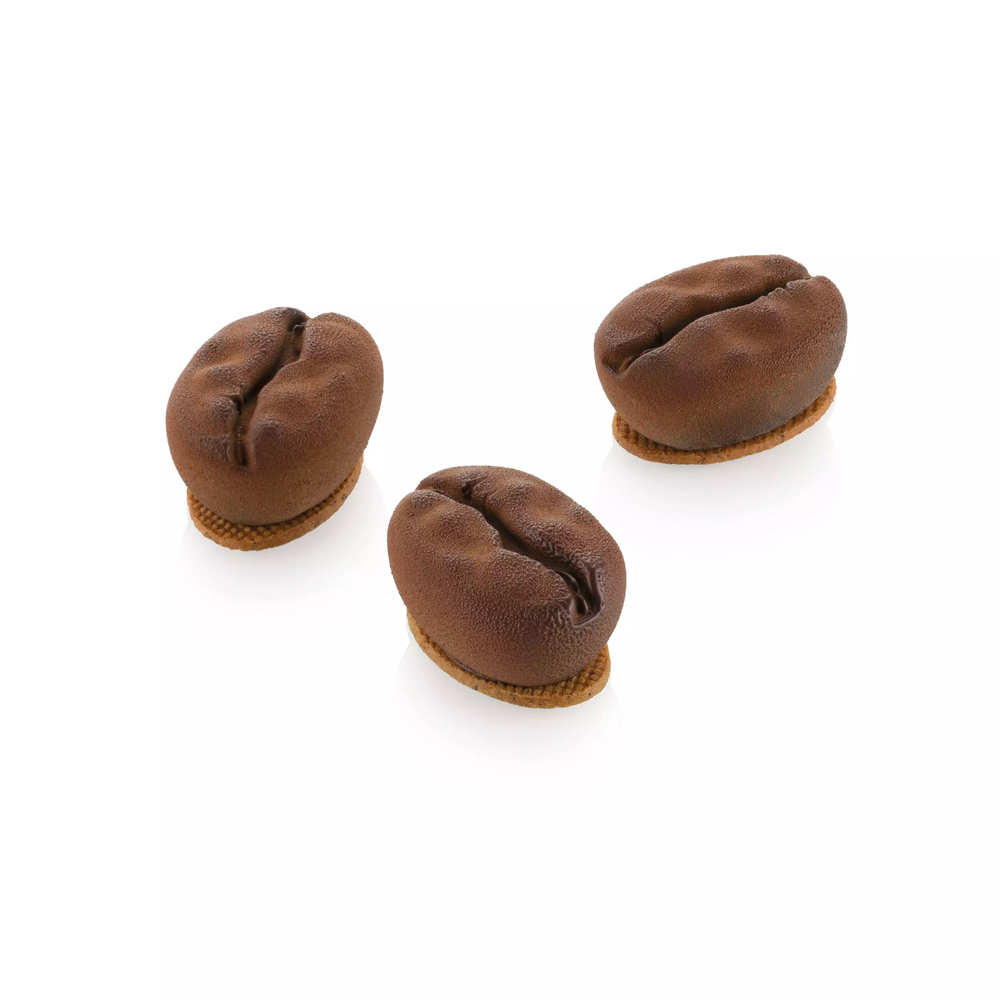 Силиконовая форма с вырубкой «Кофе» (CAFFE), 30 мл Silikomart, Италия