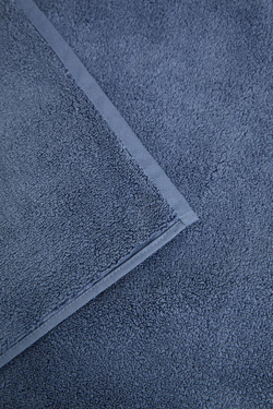 ZARA HOME КОВРИК ДЛЯ ВАННОЙ ИЗ МЯГКОЙ ТКАНИ, СИНИЙ