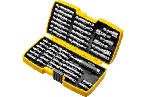 Набор PROFI биты CR-MO, головки и адаптеры, в боксе, 44 предмета STAYER 26135-H44