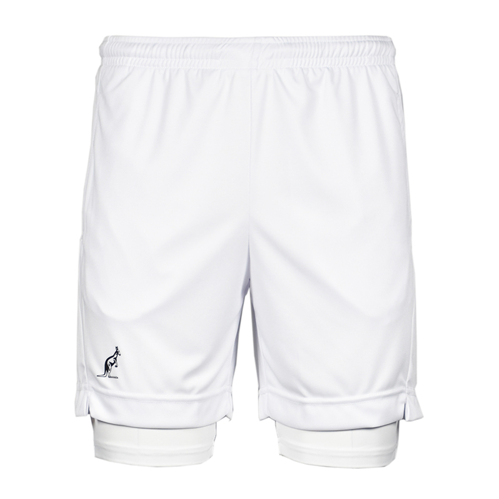 Мужские теннисные шорты Australian Ace Shorts with Lift - bianco