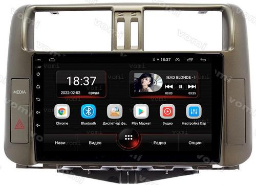 Магнитола для Toyota Land Cruiser Prado 150 2009-2013 (с круговым обзором) - AK593R9-MTK Android 10