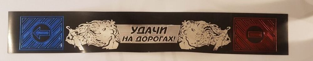 Брызговик /Г-3302/ задний резин. 200*30 длинномер  Удачи на дорогах  (SPARGO)