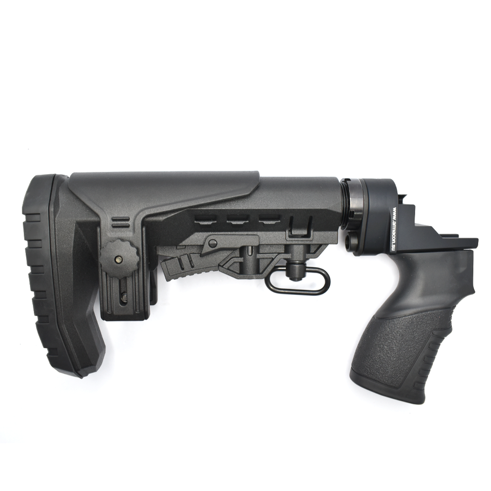 Комплект: Телескопический приклад на АКМ/АК74, Atom, K.Arma