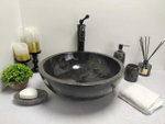 Раковина из мрамора Bowl Black Small BM-60258 40*40*15