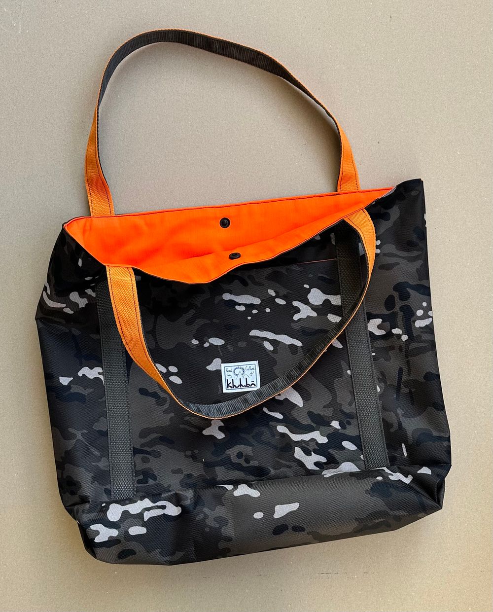 Шоппер Klumba Utility Camo Classic серый