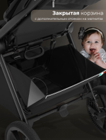 Коляска прогулочная Sweet Baby Elegante D Black