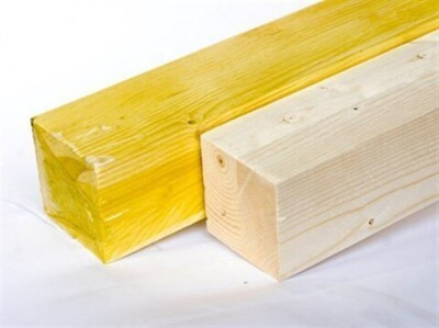 Брус клееный 100*100*4000мм без сучков