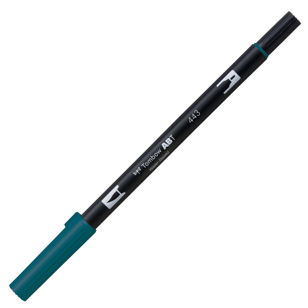 Tombow AB-T Dual Brush-Pen: 443 Turquoise