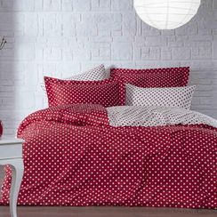 Постельное белье Macchiato кирпичный deluxe TIVOLYO HOME Турция