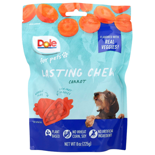 Dole for Pets, Lasting Chew, морковь, 225 г (8 унций)