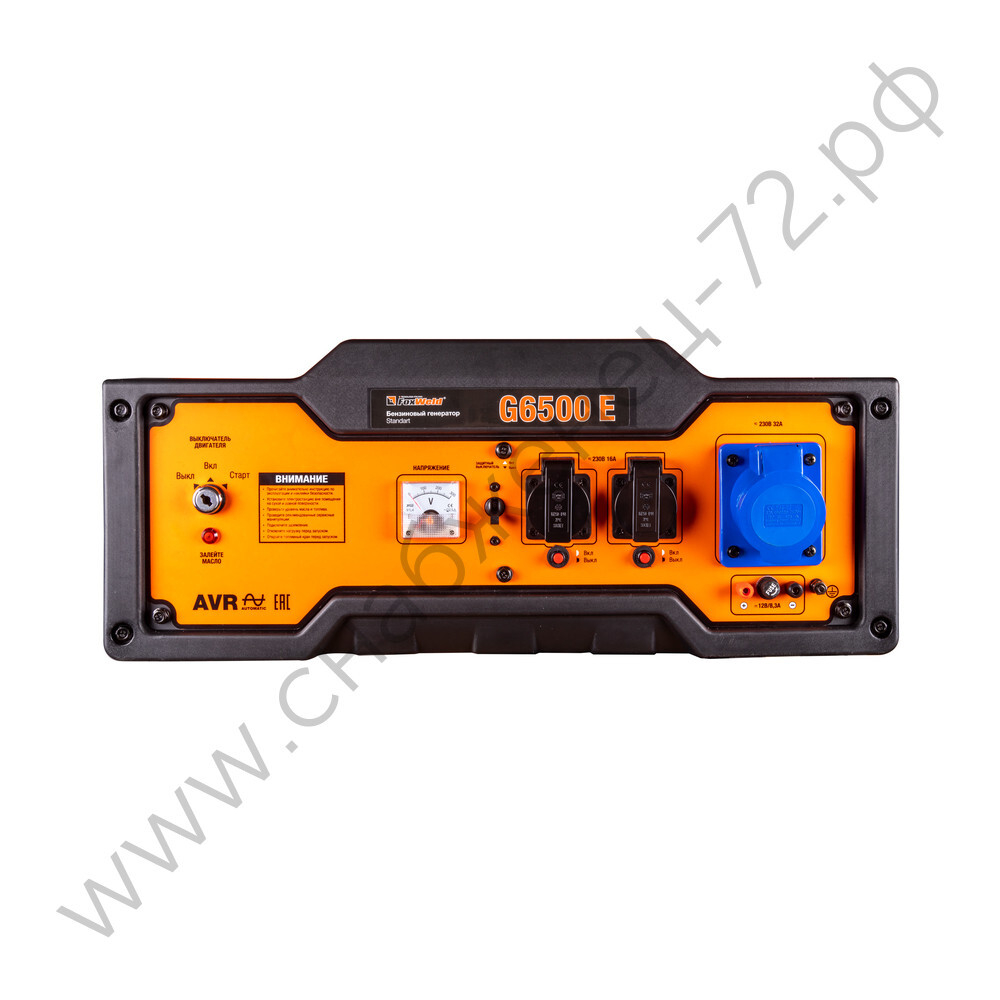 Бензиновый генератор FoxWeld Standart G6500 E