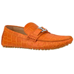 LOUIS VUITTON Hockenheim Moccasin Shoes "Orange"