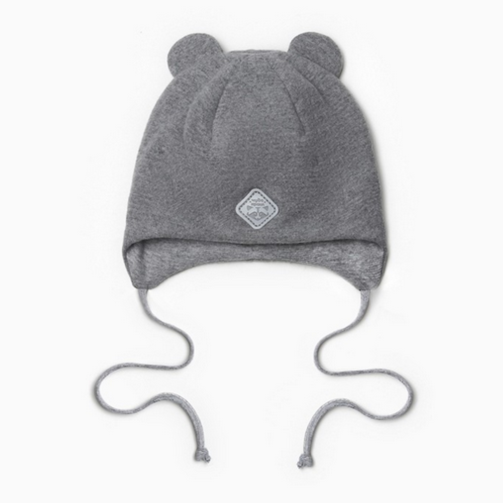 Шапка детская, цвет тёмно-серый, р. 46/ 9927326 Чудо-кроха