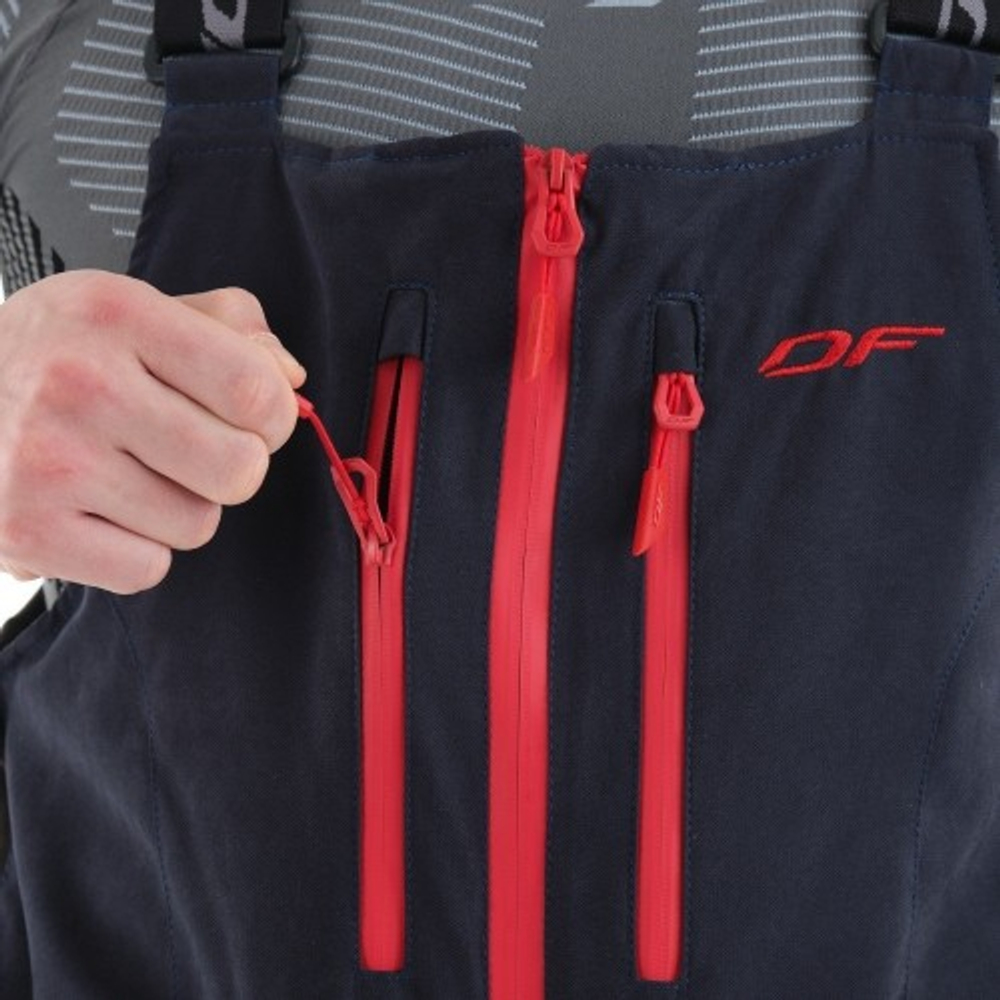 Dragonfly Штаны EXPEDITION Ink - Red 2020