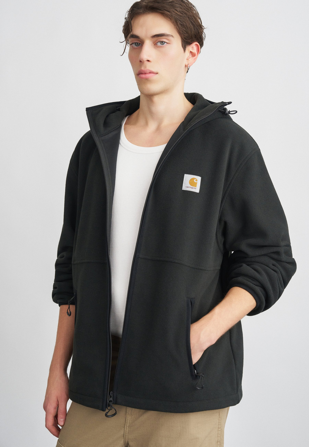 Carhartt WIP BLEVIN - Флисовая куртка - Чёрный