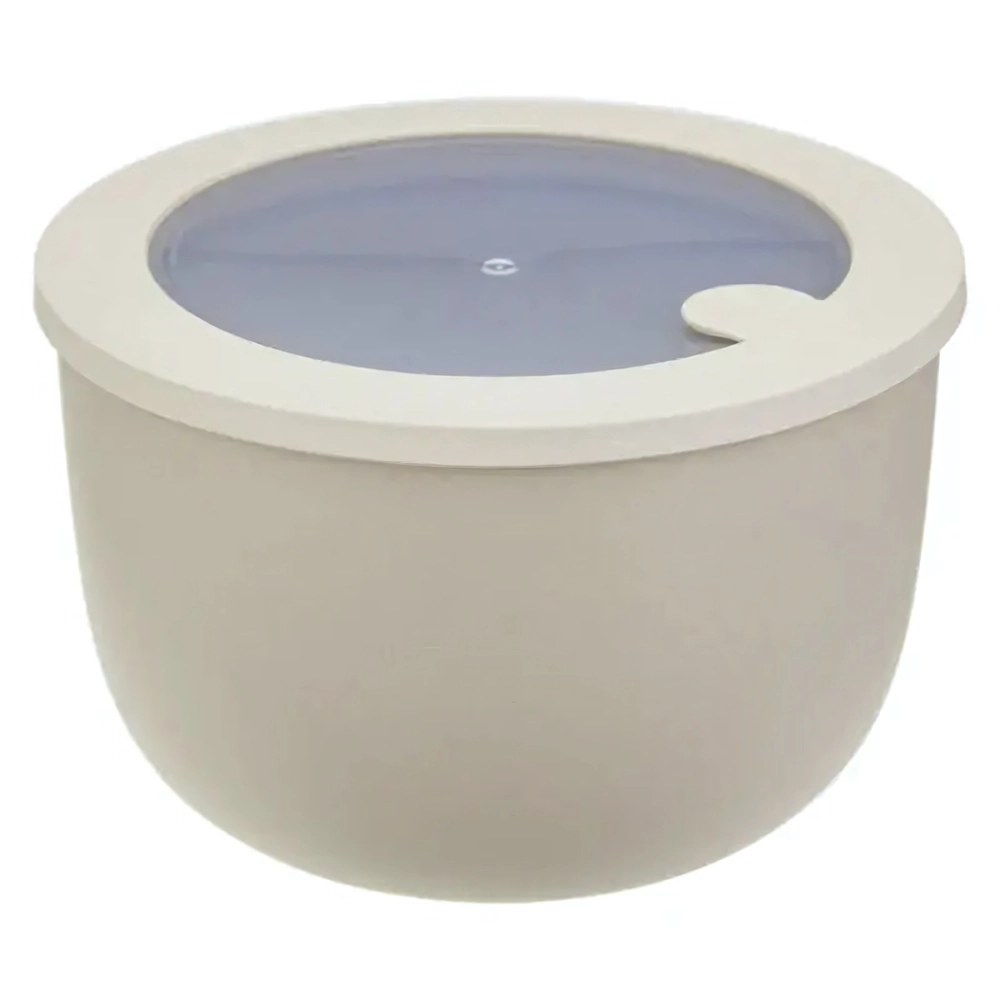 Миска герметичная НЕО 2,1л с клапаном для СВЧ Латте