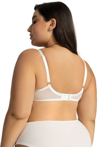 Кремовый бюстгальтер с мягкой чашкой Crystal