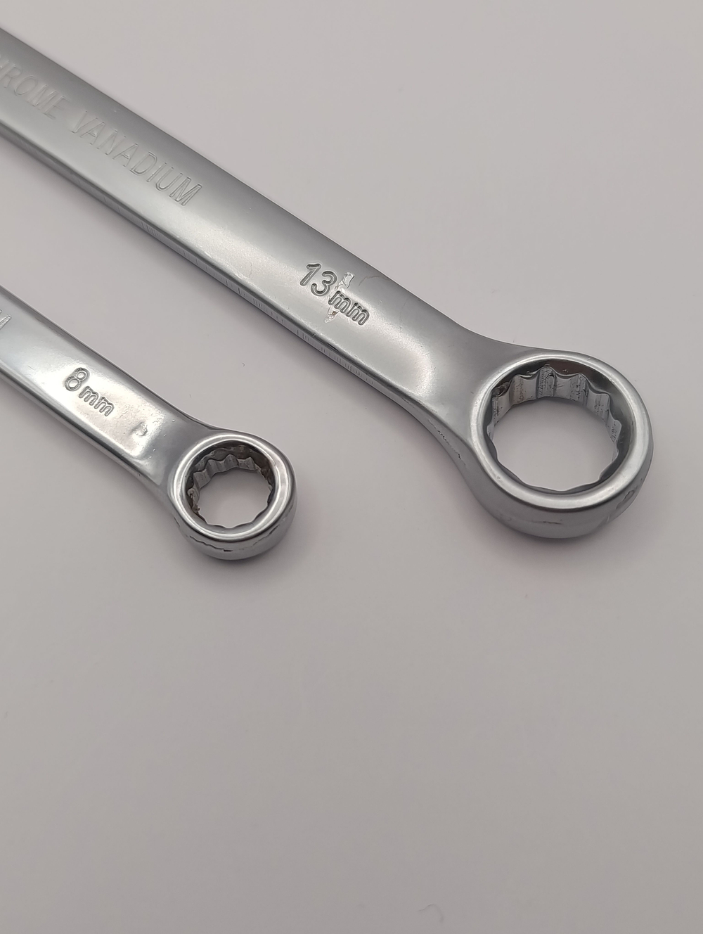 Ключ комбинированный 8мм - 13мм, комплект из двух штук (8мм - 13мм)