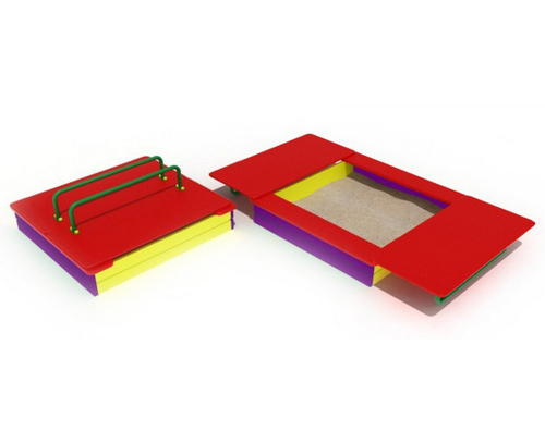 Детская песочница Кроха ИО 02090 с крышкой