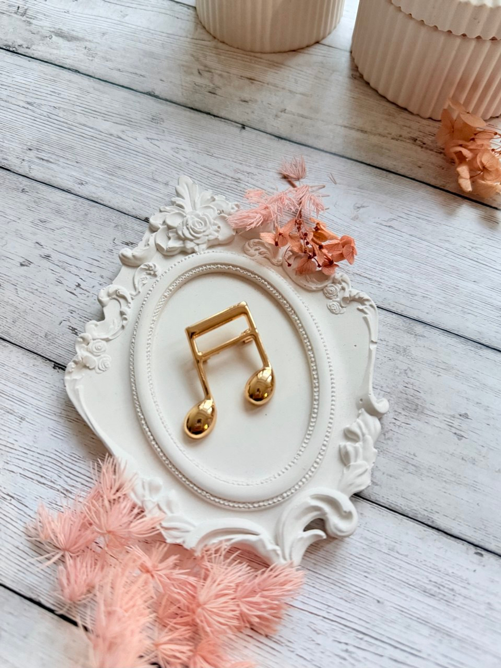 Брошь "Нота. Музыка"